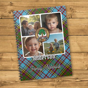 Cuaderno Colage de Fotos de la Familia Anderson