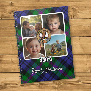 Cuaderno Colage de Fotos de la Familia Baird