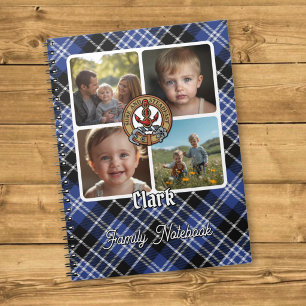 Cuaderno Colage de Fotos de la Familia Clark