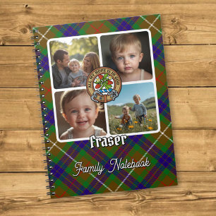 Cuaderno Colage de Fotos de la Familia Fraser