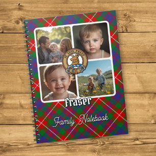Cuaderno Colage de fotos de la familia Fraser de Lovat