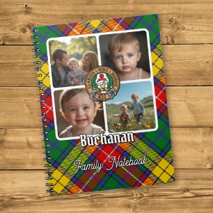 Cuaderno Colaje de Fotos de la Familia Buchanan