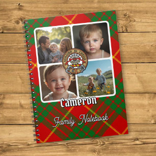 Cuaderno Colaje de fotos de la familia Cameron