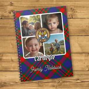 Cuaderno Colaje de fotos de la familia Carnegie