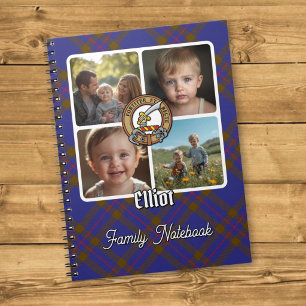 Cuaderno Colaje de fotos de la familia Elliot