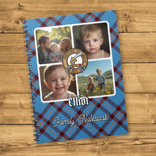 Cuaderno Colaje de fotos de la familia Elliot
