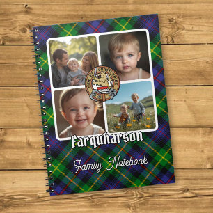 Cuaderno Colaje de fotos de la familia Farquharson