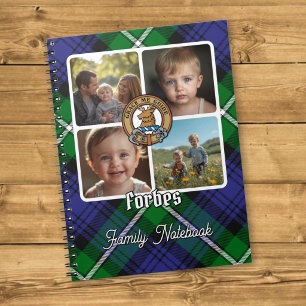 Cuaderno Colaje de fotos de la familia Forbes