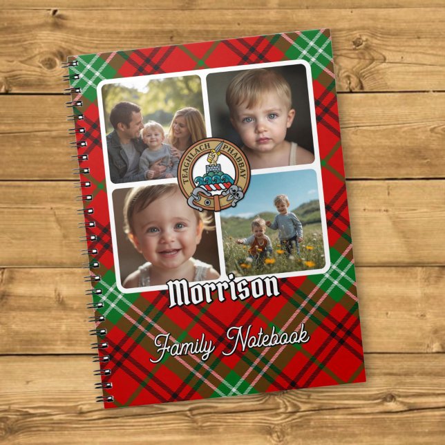 Cuaderno Colaje de Fotos de la Familia Morrison (Subido por el creador)