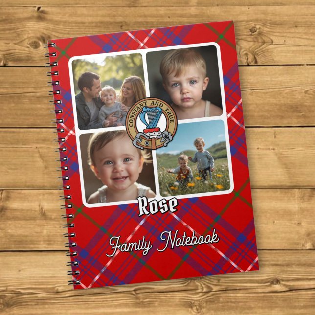 Cuaderno Colaje de Fotos de la Familia Rose (Subido por el creador)