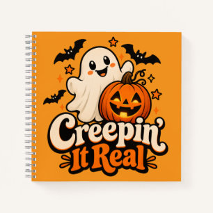 Cuaderno “Colándose de verdad” Lindo Halloween