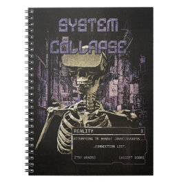 Cuaderno Colapso del sistema - Calzado tecno-distópico