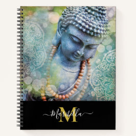 Cuaderno Colas de Buda Mala Mandala Monograma bohemio
