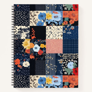 Cuaderno Colcha Clásica de Parche Country - Botánicos Audac