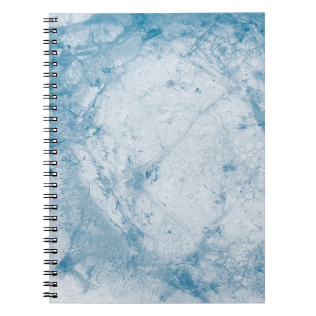 Cuaderno Colchón floral azul y blanco (Frente)