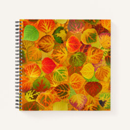 Cuaderno Colección Aspen Leaves maciza sin soldadura 1