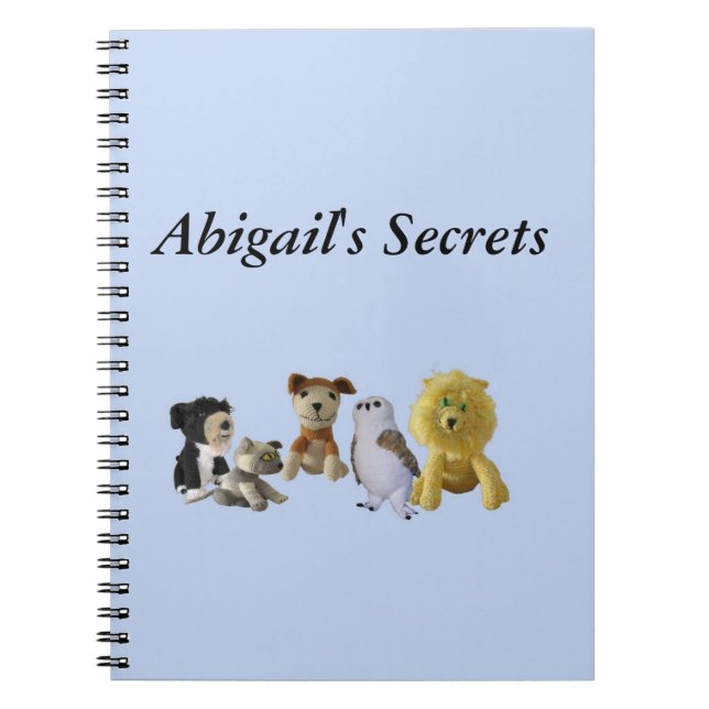 Cuaderno - Colección de Animales de Juguete (Frente)