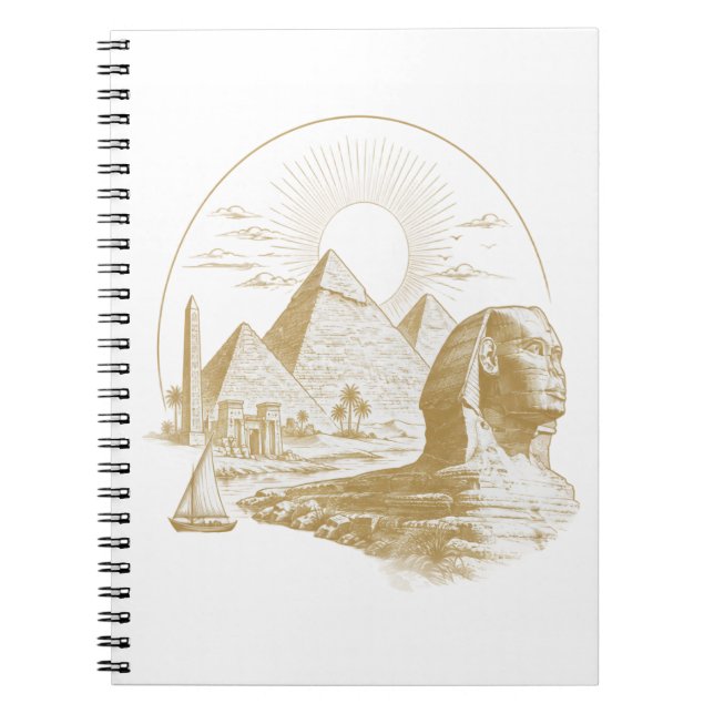 Cuaderno Colección de Antiguo Egipto (Frente)