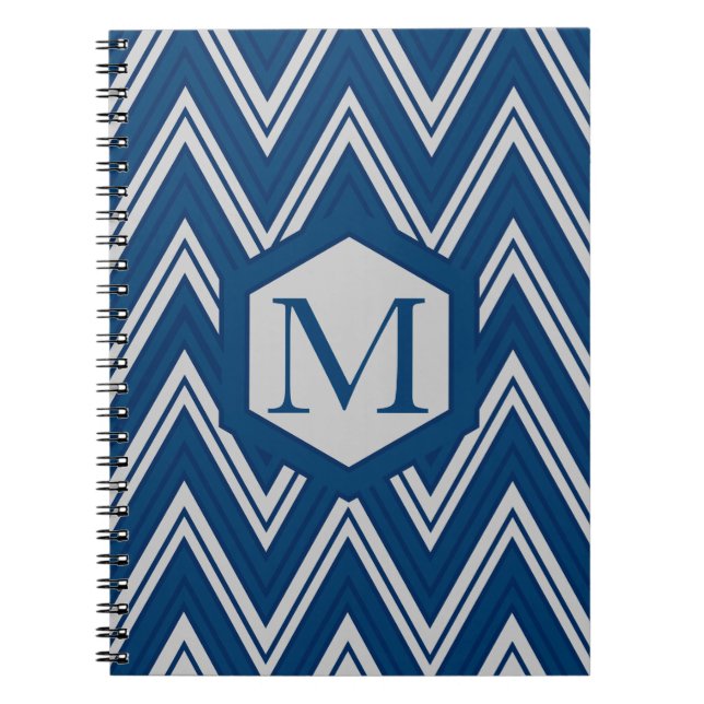 Cuaderno Colección de geometría azul (Frente)
