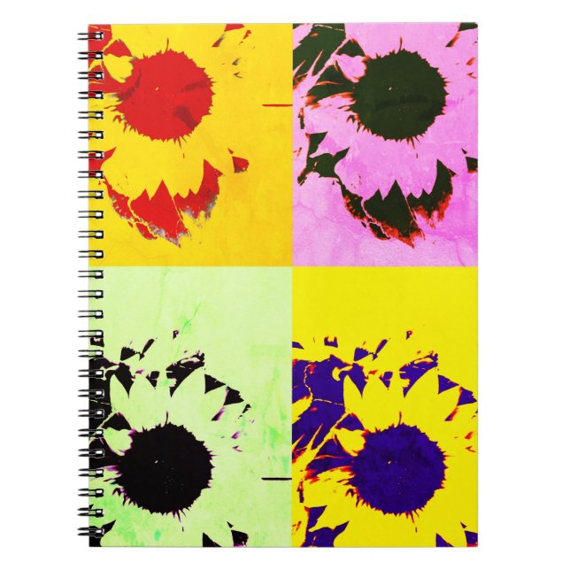 Cuaderno Colección de girasoles (Frente)