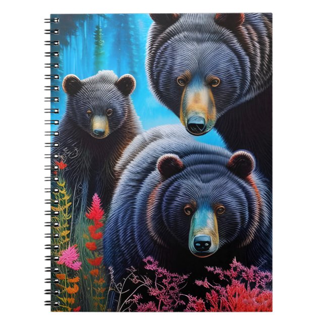 Cuaderno Colección de la familia del oso (Frente)