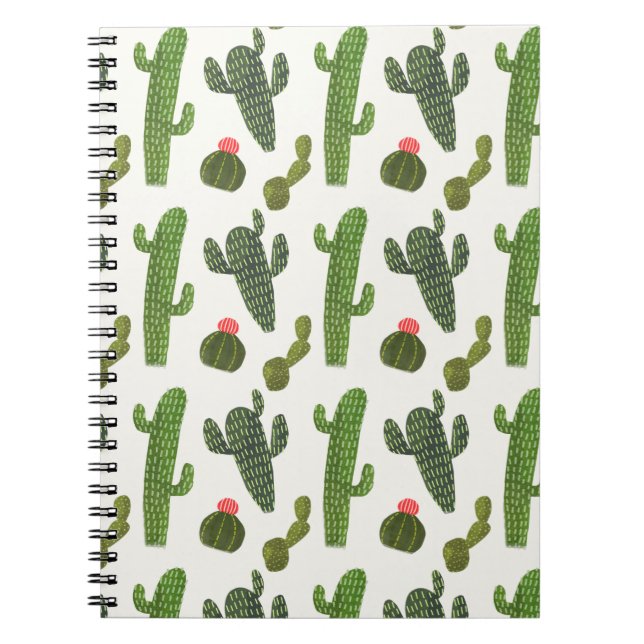 Cuaderno Colección de Llamarama | Cute Cactus (Frente)