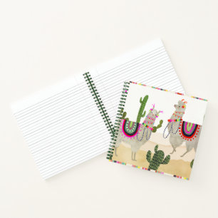 Cuaderno Colección de Llamarama Llamas cortas