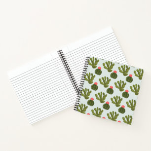 Cuaderno Colección de Llamarama   Patrón de cactus de corte