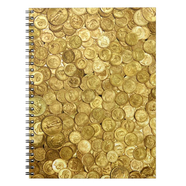 Cuaderno Colección de monedas de oro antiguas (Frente)