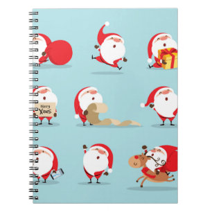 Cuaderno Colección de navidades santa claus