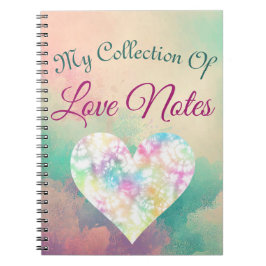 Cuaderno Colección de notas de amor