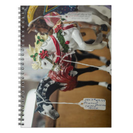 Cuaderno Colección de ornamentos de caballos de carrusel fe