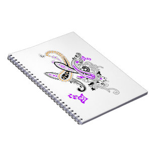Cuaderno Colección de Paisley Botánico de Lujo