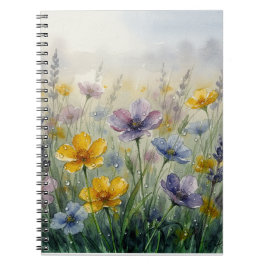 Cuaderno Colección de Patrón Floral Suave
