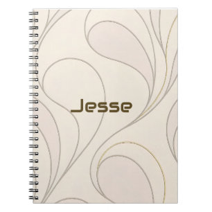 Cuaderno Colección de patrones modernos de yoga de lujo