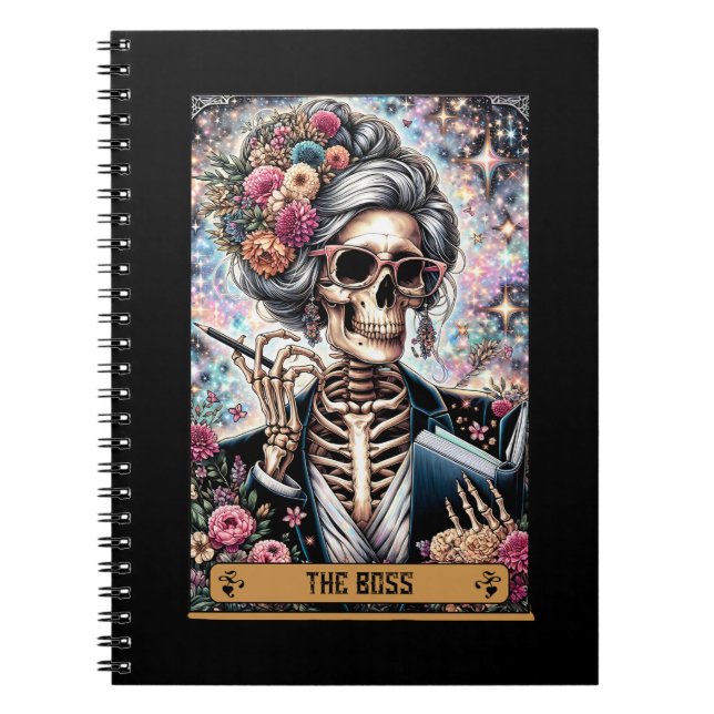 Cuaderno Colección de portátiles Boss Tarot Card (Frente)
