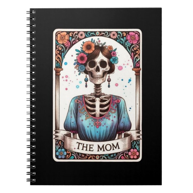 Cuaderno Colección de portátiles con tarjeta madre Tarot (Frente)
