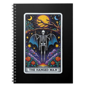 Cuaderno Colección de portátiles con tarjeta Man Tarot colg