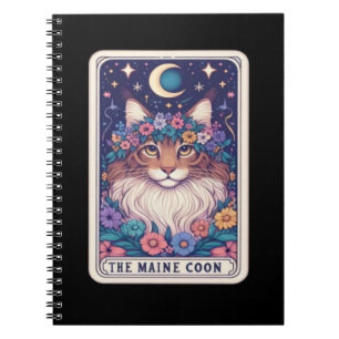 Cuaderno Colección de portátiles con tarjeta Tarot para gat