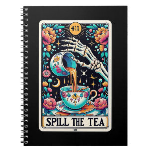 Cuaderno Colección de portátiles con tarjeta Tea Tarot