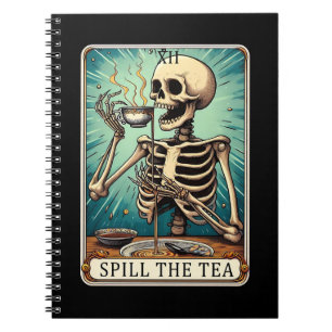 Cuaderno Colección de portátiles con tarjeta Tea Tarot