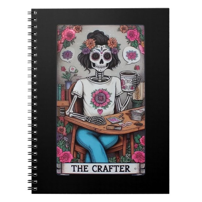 Cuaderno Colección de portátiles Crafter Tarot Card (Frente)