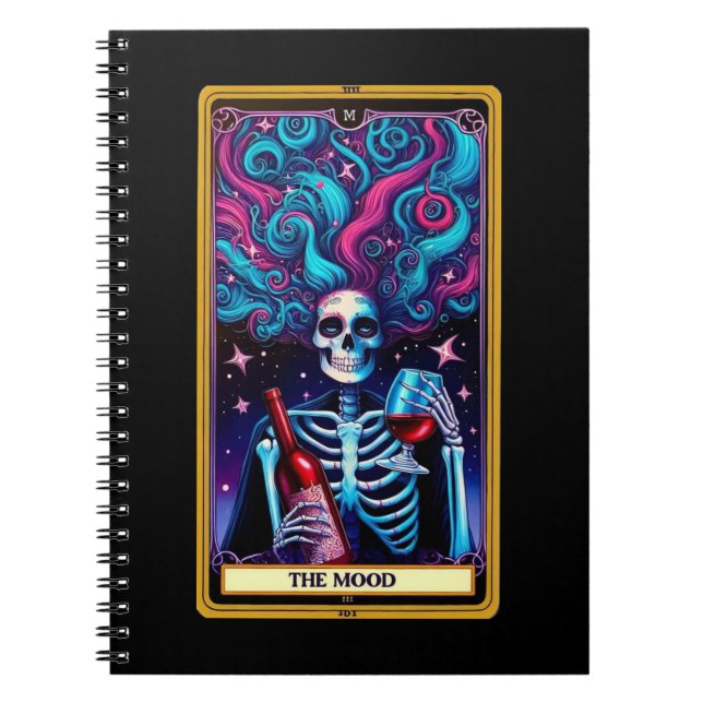Cuaderno Colección de portátiles de tarjetas Tarot Mood (Frente)