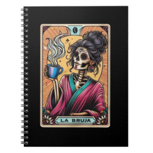 Cuaderno Colección de portátiles La Bruja Tarot Card