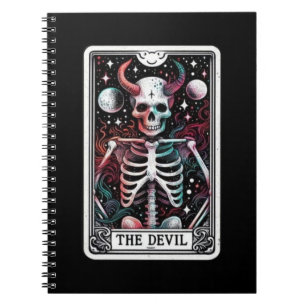 Cuaderno Colección de portátiles Tarot Devil