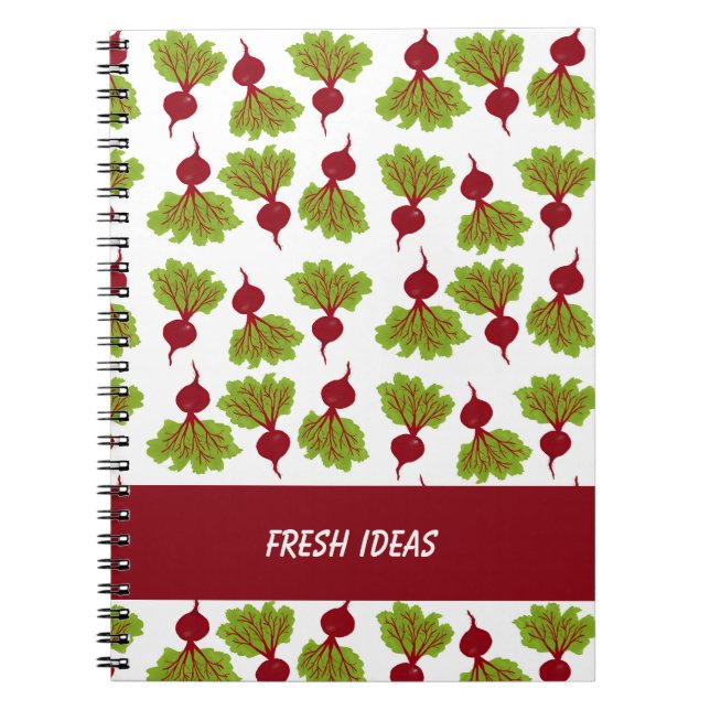 Cuaderno Colección de Remolacha Fresca (Frente)