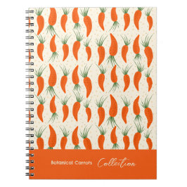 Cuaderno Colección de Zanahorias Botánicas