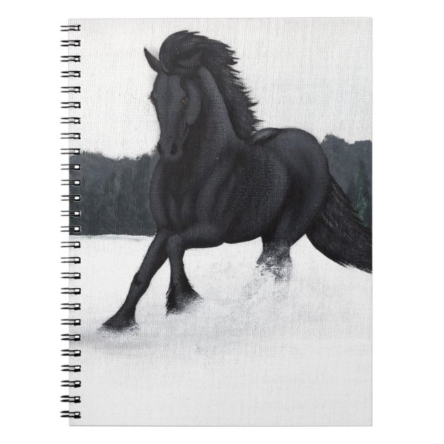 Cuaderno Colección del caballo de la nieve (Frente)
