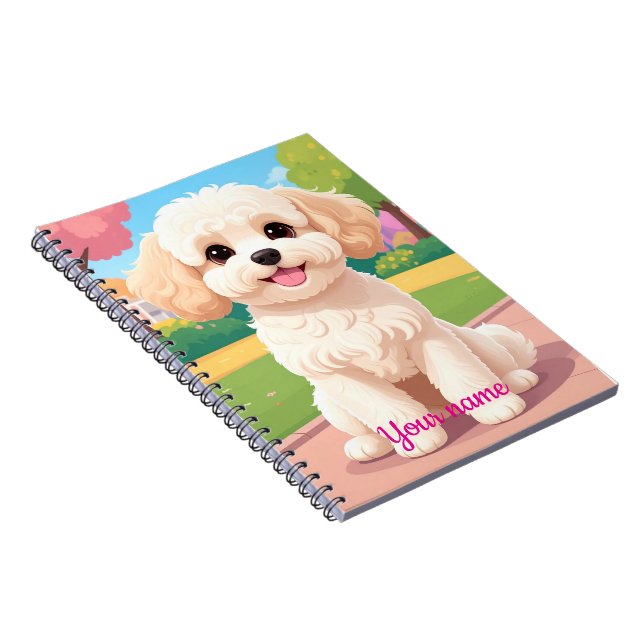 Cuaderno Colección Fluffy Dog Notebook (Lado Derecho)