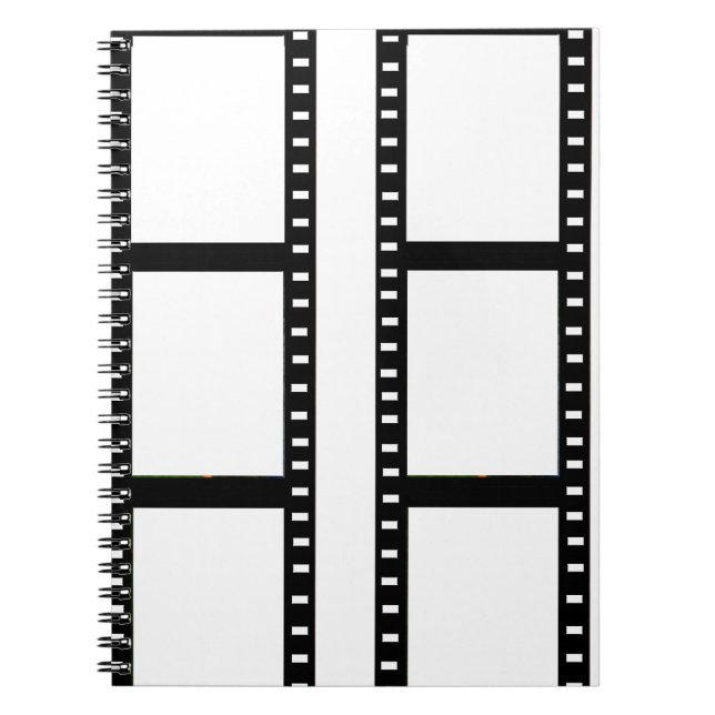 Cuaderno Colección fotográfica "tira de película" (Frente)